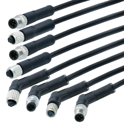 qualità  IP68 Waterproof Cable Connector Male To Female M5 M8 M12 M16 Molding Cable fabbrica