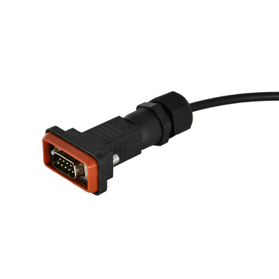 Audio video Pin impermeabile del connettore di cavo 9 - sotto connettore di 15 Pin Male Female D
