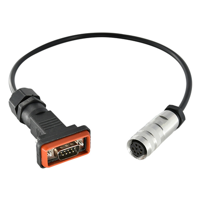 Audio video Pin impermeabile del connettore di cavo 9 - sotto connettore di 15 Pin Male Female D
