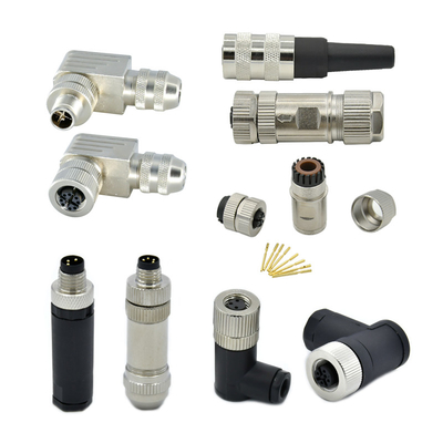 IP68 impermeabile dei connettori 2 - 17 del cavo di M5 M8 M12 M16 M23 supporto del pannello di Pin