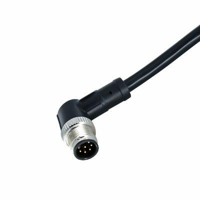 Cavo elettrico del sensore di M12 8 Pin Waterproof Wire Connector With Overmolded