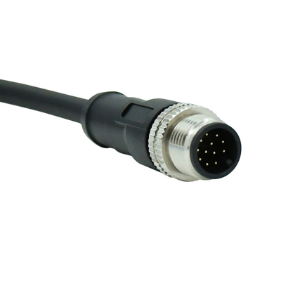 il connettore di cavo impermeabile di 250V M12 UNA B la D X ha codificato 4 Pin Cable Connector
