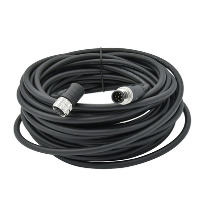 M12 connettore con cavo a presa modellato impermeabile a 8 pin tipo prodotto