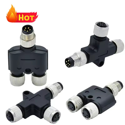 8 pin connettore impermeabile per autoveicoli M8 A B D codifica