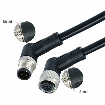 Connettore femminile M12 per la connessione Ethernet impermeabile