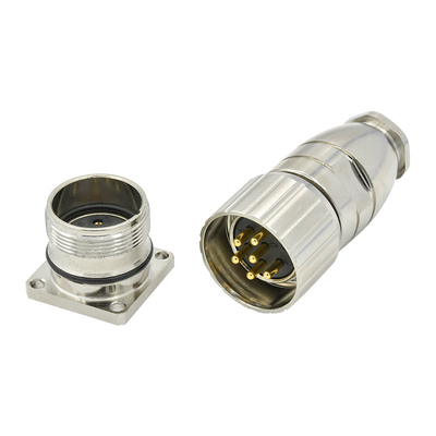 Connettore M23 di potenza per autoveicoli con materiale di contatto in ottone e numero di nucleo 9