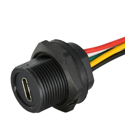 IP65/IP67 Connettori circolari in plastica di tipo USB per ambienti difficili