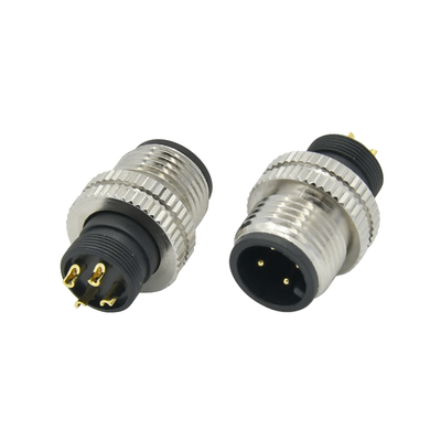 Rigoal M12 A codice maschio femmina 3-17 pin connettore aereo impermeabile