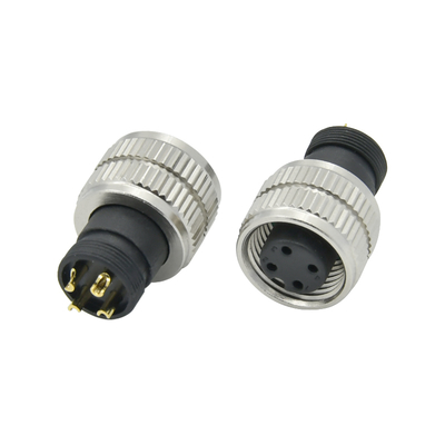 Rigoal M12 A codice maschio femmina 3-17 pin connettore aereo impermeabile