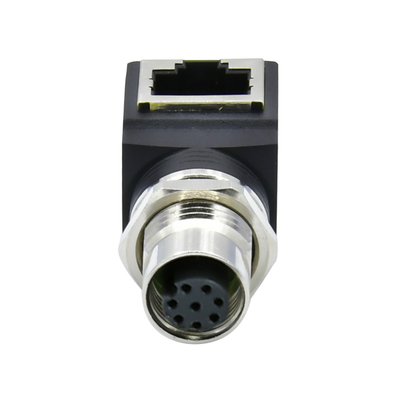 Connettore Ethernet M12 a RJ45 Maschio Femmina IP67 Impermeabile 3-17 Pin