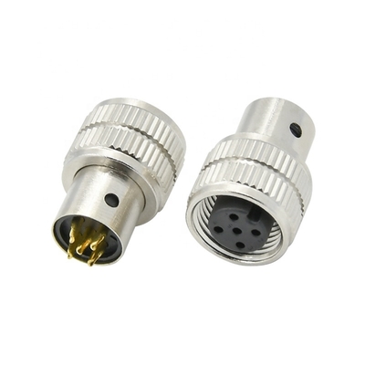 M12 connettore circolare IP68 impermeabile 3-17 pin maschio femmina