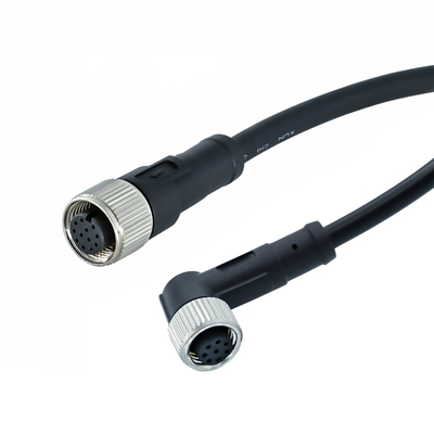 Rigoal M12 a M8 connettore impermeabile maschio femmina IP67 IP68 3-17 pin