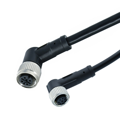Rigoal M12 a M8 connettore impermeabile maschio femmina IP67 IP68 3-17 pin