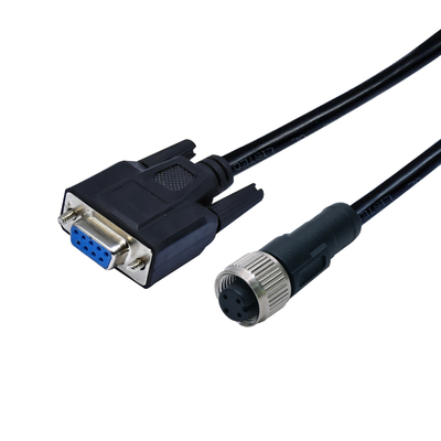 Connettore M12 a D-Sub impermeabile IP68 DB9 DB15 DB25 DB37