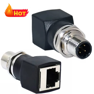 Connettore RJ45 femmina M12 X-coded IP67 IP68 impermeabile