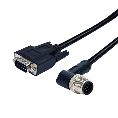 Cavo connettore impermeabile M12 a DB9 IP67 IP68 250V 4A