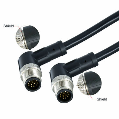 M12 connettore impermeabile 3-17 pin IP67 IP68 standard DIN