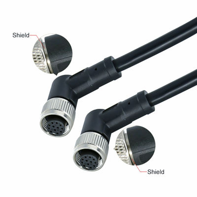 M12 connettore impermeabile 3-17 pin IP67 IP68 standard DIN