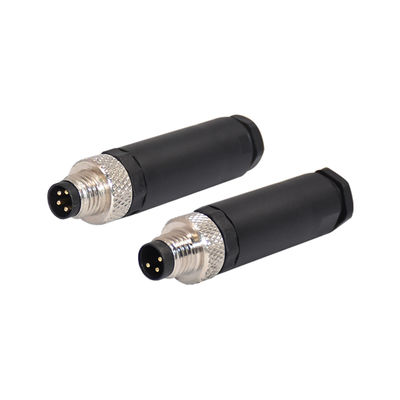 IP67/IP68 M8 Waterproof Connector with 3-8 PIN Configuration and 30-60V Rated Voltage for Automotive Applications