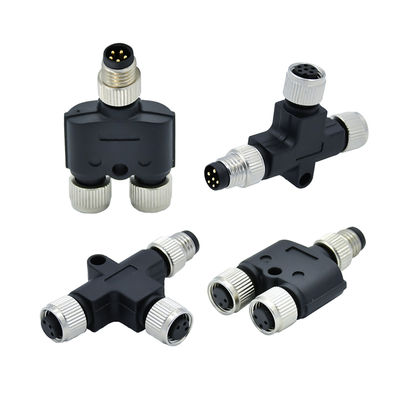 Overmolded M8 Waterproof Connector 3Pin with IP67/IP68 Rating for Automotive Applications