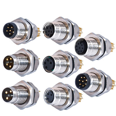 Rigoal M8 connettore aereo impermeabile IP67/IP68 3-8 pin 250V nominale maschio presa femmina