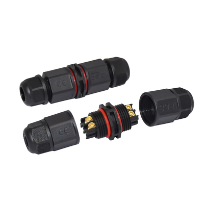 Cavo all'aperto a vite diritto di plastica di IP68 4 Pin Waterproof Connector Power Electrical
