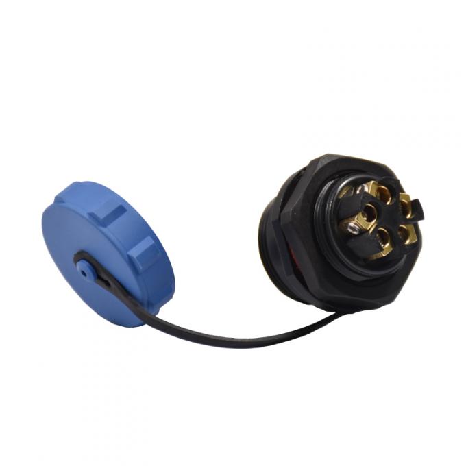 I PPS inseriscono il termine impermeabile di plastica circolare della piegatura di Pin IP67 dei connettori 5 1